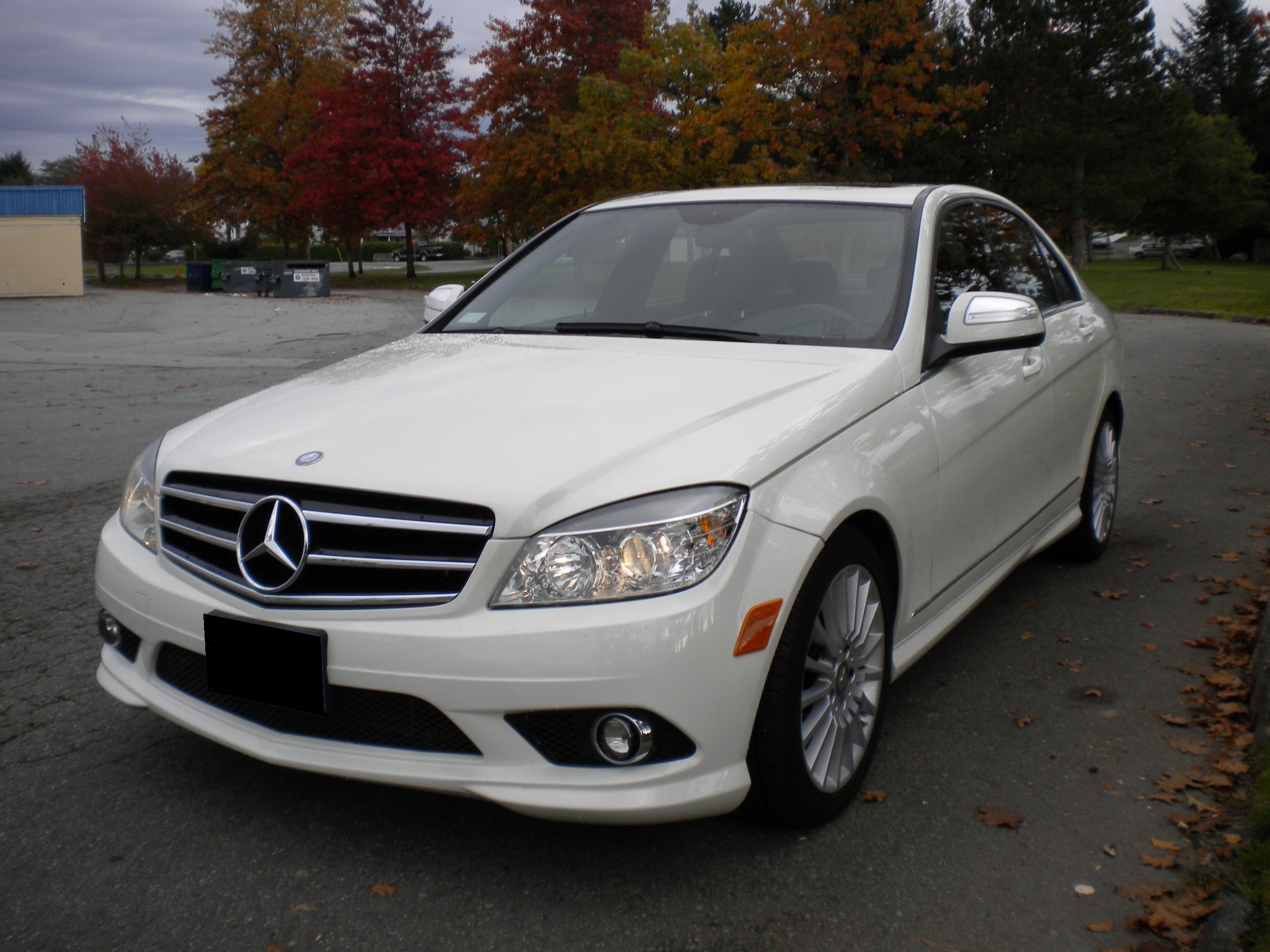 Mercedes benz c230 white #5